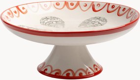 Taça de servir pintada à mão Sirène
