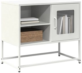 Móvel de TV 68x39x60,5 cm aço branco