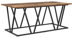 Mesa de Café vidaXL de Madeira Antiga 100x50x40 cm em Madeira Ingénua