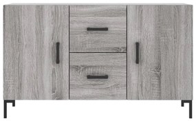Aparador 100x36x60 cm derivados de madeira cinzento sonoma