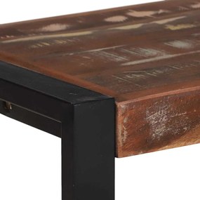 Banco Multicolorido 100x35x45 cm Madeira Recuperada
