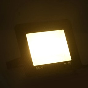Projetores c/ iluminação LED 2 pcs 50 W branco quente