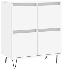 Aparadores 3 pcs madeira processada branco