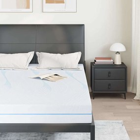 Colchões Branco 140 x 190 cm Tecido jacquard 100% poliéster