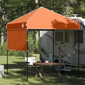 Tenda de Toldo Laranja 200 x 200 cm Tecido Oxford
