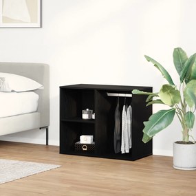 Gabinete de Cosméticos em Carvalho Preto - 80x40x65 cm