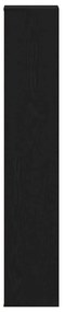 Sapateira 54x34x183 cm derivados de madeira carvalho preto