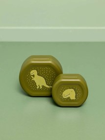 Caixa para lanche com clipe Trixie  verde