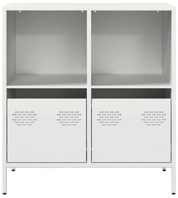 Aparador 68x39x73,5 cm aço laminado a frio branco