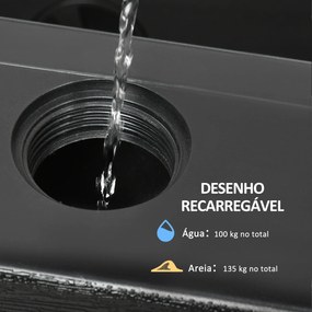 Pesos Base para Chapéu de Sol de 4 Peças Base para Chapéu de Sol Recar