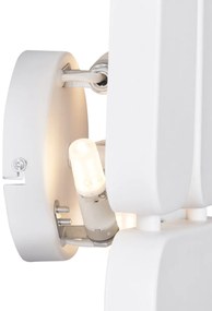 Candeeiro de Parede Design Branco 3-Luzes - Planes Design