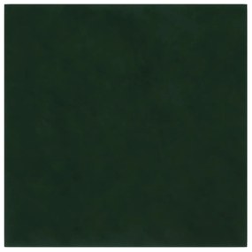 Painel de parede 12 pcs 30x30 cm veludo 1,08 m² verde-escuro