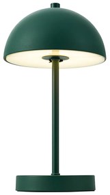 Candeeiro de mesa para exterior verde escuro com LED regulável em 3 níveis IP44 recarregável - Keira Moderno