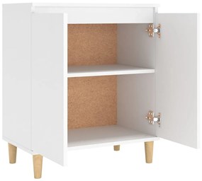 Aparador Thauan de 60cm - Branco Mate - Design Escandinavo