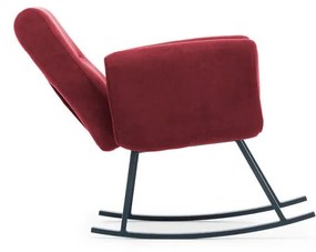 Cadeira de Balanço Kono – Bordeaux – 86x50x50 cm
