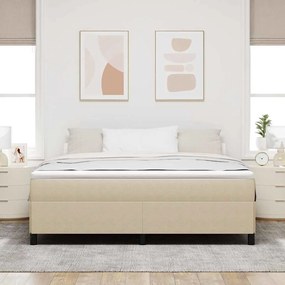 Base de Cama vidaXL Verde Claro Cinza 180x200 cm Tecido Canelado