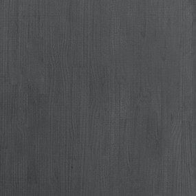Estante com 3 prateleiras 80x30x105 cm pinho maciço cinzento