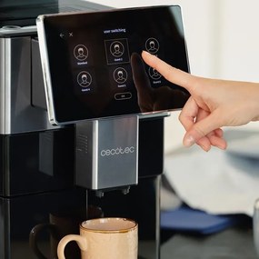 Cafeteira automática Cremmaet Tempo com tela TFT de 7"