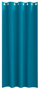 Cortinas com cortinas 2 pcs Turquesa 245 x 140 cm Poliéster