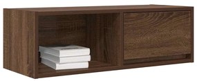 Móveis de TV 2pcs 80x31x25,5cm deriv. madeira carvalho castanho