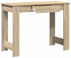 Secretária 100x45x75 cm contraplacado carvalho sonoma