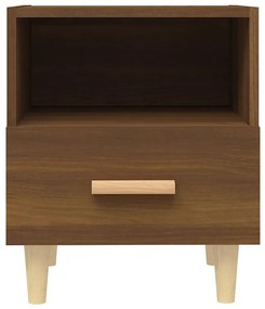 Mesas de cabeceira 2 pcs 40x35x47 cm cor carvalho castanho