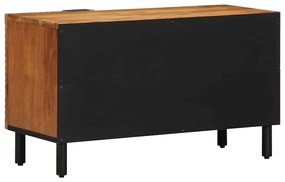 Armário para TV vidaXL 80x31,5x46 cm Madeira Sólida de Acácia