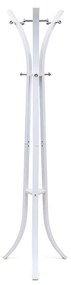 Cabide para chapéus e casacos SONGMICS Heavy Duty, cabideiro para roupas, 9 ganchos de metal, 176 cm, branco RCR01W