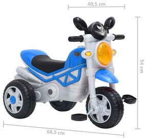Triciclo infantil azul