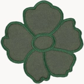 Base para copos em algodão em forma de pétala Daisy