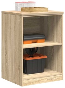 vidaXL Armário de arrumação de garagem carvalho sonoma 60x51x85 cm