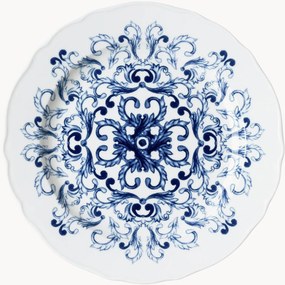 Prato marcador em porcelana True Blue