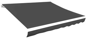 Lona para toldo antracite 350x250 cm