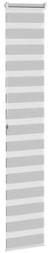 Cortina de zebra 45x200 cm largura do tecido 40,9 cm poliéster