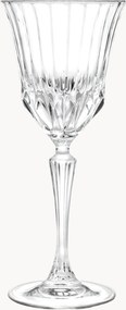 Copos de vinho em cristal com relevo Adagio, conjunto de 6