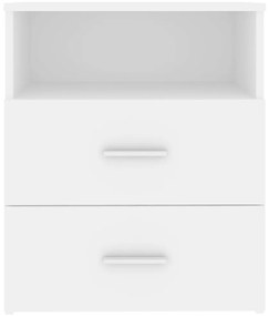 Mesa de cabeceira 50x32x60 cm branco