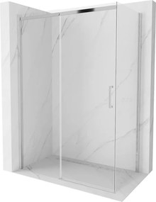 Mexen Omega cabine de duche deslizante 160 x 90 cm, transparente, cromado - 825-160-090-01-00