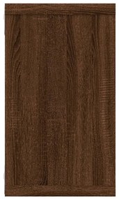Prateleiras em cubo 4pcs derivados de madeira carvalho castanho