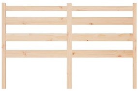 Cabeceira de cama 146x4x100 cm pinho maciço