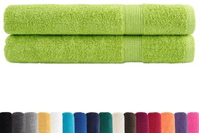 Toalhas premium SOLUND 2 pcs 100x200 cm 600 gsm verde maça