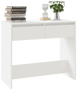 Mesa consola 89x41x76,5 cm derivados de madeira branco