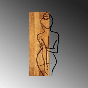 Acessório Decorativo de Parede MA – Nogueira – 27 x 58 cm