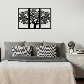 Acessório Decorativo de Parede Ağaç 5 – Preto – 66 x 105 cm