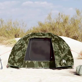 Tenda de pesca para 3 pessoas impermeável camuflagem