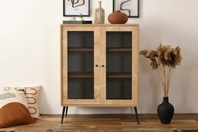 Aparador Wire – Carvalho – 40x90x110 cm