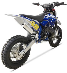 MINI MOTO Crianças MINICROSS gasolina Roan 50M 50cc 9cv 12/10" réplica KTM Azul
