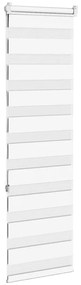 Cortina de zebra 50x150 cm largura do tecido 45,9 cm poliéster