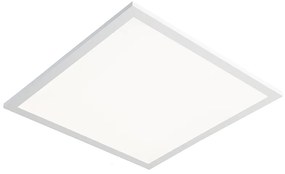 Candeeiro de teto branco 45 cm incl. LED com controle remoto - Orch Moderno
