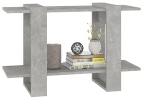 Estante/divisória 80x30x51 cm cor cinzento cimento