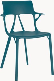 Cadeiras de jardim A. I. com braços, conjunto de 2